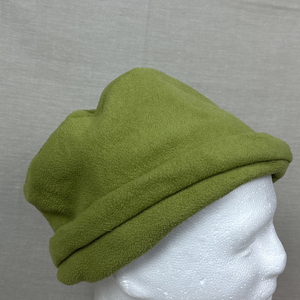 Vintage REI Oversized Slouch Fleece Beanie L / XL Green
